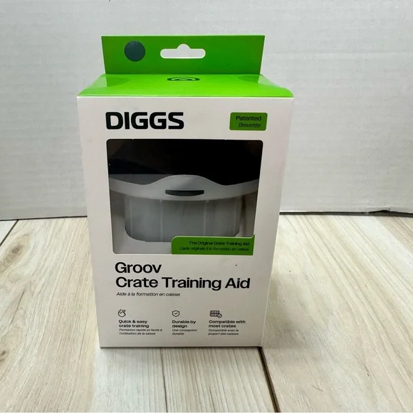 NEW Diggs Groov Crate Training Aid - Navy Blue - Puppy Enrichment Lick Toy Dogs - Picture 6 of 6